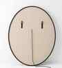 Silver Frameless LED Oval Wall Mirror 24 X 30 In
