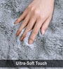 Silver Fur Super Soft 16x16 Cushion Cover Silver Fur Super Soft 16x16 Cushion Cover