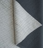 Silver Geometric Wool And Cotton 7 X 5 Feet Hand Tufted Carpet