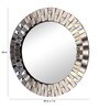 Silver Glass Creation Decorative Mirror