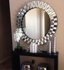 Silver Glass Creation Decorative Mirror