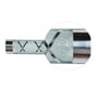 Oldie Metal Flush Mount Wall Light (Silver)