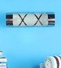 Oldie Metal Flush Mount Wall Light (Silver)