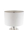 Silver Glass Majestic Aurora table lamp