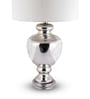 Silver Glass Majestic Aurora table lamp