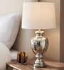 Silver Glass Majestic Aurora table lamp
