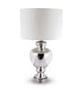 Silver Glass Majestic Aurora table lamp