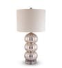 Silver Glass Orion Silver Glow glass Lamp
