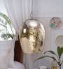 Deigo Silver Glass Hanging Light