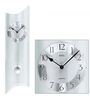 Silver Glass Novelty Wall Clock