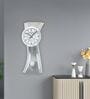 Silver Glass Novelty Wall Clock