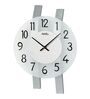 Silver Glass Wall Clock