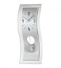 Silver Glass Novelty Wall Clock