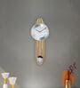 Silver Glass Wall Clock
