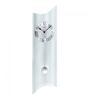 Silver Glass Novelty Wall Clock