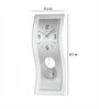 Silver Glass Novelty Wall Clock