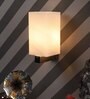 Naeva Silver Glass Wall Sconces