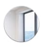 Silver Glass Wall Mirror