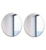 Silver Glass (Set of 2) Wall Mirror