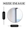 Silver Glass Wall Mirror