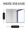 Silver Glass Wall Mirror