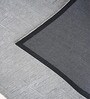 Silver Grey Geometric Wool And Cotton 8 X 5 Feet Hand Tufted Carpet