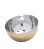 Silver Hand Hammered l Ltr Metal Serving Bowl