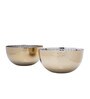 Silver Hand Hammered l Ltr Metal Serving Bowl