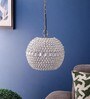Gary Silver Crystal Hanging Light