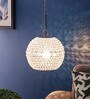 Gary Silver Crystal Hanging Light