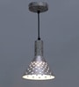 Hercules Rustic Silver Metal Hanging Light