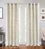 SilverIron Solid (144 Inches) Curtain Rod with Accessories (Pack of 2)