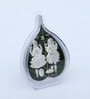 Silver Lakshmi And Ganesha Frame