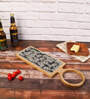 Silver Mango wood 19 Inch Appetizer Platters