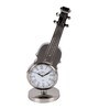 Octivia Silver Metal Analog Table Clock