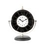 Spectra Silver Metal Analog Table Clock