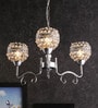 Silver Crystal Chandelier