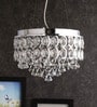 Silver Crystal Chandelier