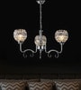 Silver Crystal Chandelier