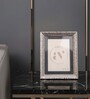 Silver Metal Hammered Luxe Wall And Tabletop Photo Frame 4X6Inches