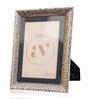 Silver Metal Hammered Luxe Wall And Tabletop Photo Frame 4X6Inches