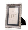Silver Metal Hammered Luxe Wall And Tabletop Photo Frame 4X6Inches