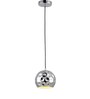 Plaza Silver Metal Hanging Light