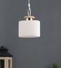 Aars Silver Metal Hanging Light