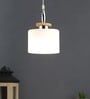 Aars Silver Metal Hanging Light