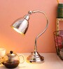 Silver Metal Table Lamp