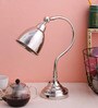 Silver Metal Table Lamp