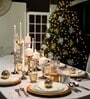 Silver Metal Taper Candle Holder