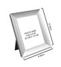 Silver Metal Wall Hanging/Table Top Photo Frame