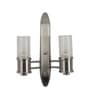 Miler Silver Metal Wall Sconces